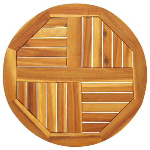 ROMHZKS Tischplatte Ø60x2 cm Rund Massivholz Akazie Holztafel Massivholzplatte Holzplatte für Möbelbau für Esstisch Schreibtisch ROMHZKS Tischplatte Ø60x2 cm Rund Massivholz Akazie Holztafel Massivholzplatte Holzplatte für Möbelbau für Esstisch Schreibtisch von ROMHZKS