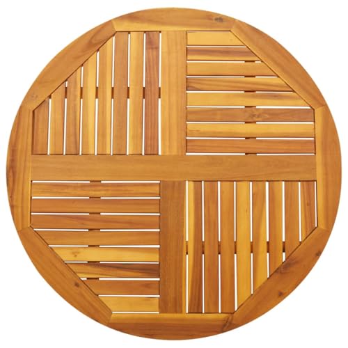 ROMHZKS Tischplatte Ø90x2,2 cm Rund Massivholz Akazie Wohnzimmertischplatte DIY Holzplatte Holztischplatte für Esstisch Küche ROMHZKS Tischplatte Ø90x2,2 cm Rund Massivholz Akazie Wohnzimmertischplatte DIY Holzplatte Holztischplatte für Esstisch Küche von ROMHZKS