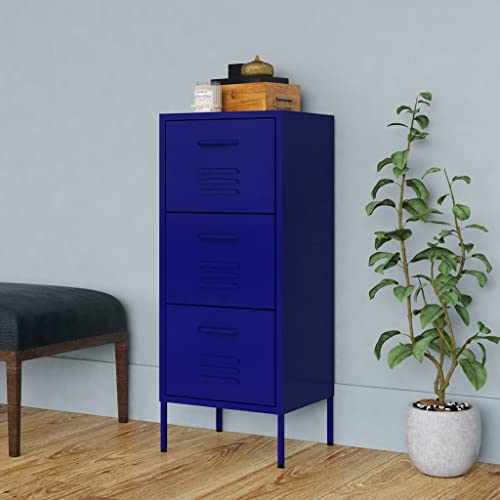 Stahl Anrichte mit ausziehbaren Schubladen - Robuster Lagerschrank mit Nivellierern und kugelgelagerten Schienen für optimale Organisation Stahl Anrichte mit ausziehbaren Schubladen - Robuster Lagerschrank mit Nivellierern und kugelgelagerten Schienen für optimale Organisation von ROMHZKS