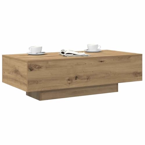 Stilvoller Couchtisch aus Holzwerkstoff mit robuster Tischplatte, pflegeleicht und vielseitig als Nachttisch oder Wohnzimmertisch nutzbar Stilvoller Couchtisch aus Holzwerkstoff mit robuster Tischplatte, pflegeleicht und vielseitig als Nachttisch oder Wohnzimmertisch nutzbar von ROMHZKS