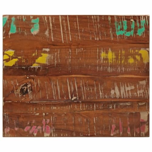 Tischplatte 60x50x2,5 cm Rechteckig Altholz Massiv Naturholztafel Holztafel Rustikale Platte für Esstisch Schreibtisch Tischplatte 60x50x2,5 cm Rechteckig Altholz Massiv Naturholztafel Holztafel Rustikale Platte für Esstisch Schreibtisch von ROMHZKS