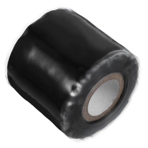ROMISBABA 1 Rolle Hochtemperaturbeständiges Reparaturband Selbstklebendes Dichtungsband für Wasserrohre für Heim und Professionelle Anwendungen Schwarz ROMISBABA 1 Rolle Hochtemperaturbeständiges Reparaturband Selbstklebendes Dichtungsband für Wasserrohre für Heim und Professionelle Anwendungen Schwarz von ROMISBABA