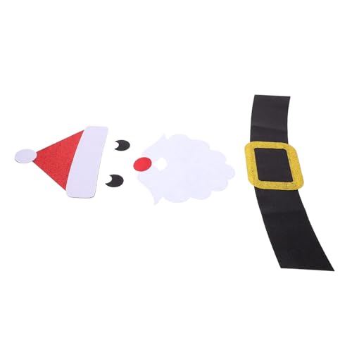 ROMISBABA 1 Satz Wandtattoo Weihnachten weihnachtsdeko weihnachtsmotiv DIY-Dekoration Weihnachtskulisse für die Fotografie Ornament Weihnachtsfilzaufkleber Türaufkleber Weihnachten gefühlt von ROMISBABA