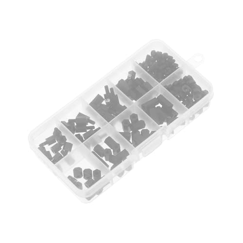 ROMISBABA 1 Schachtel Nylon Schrauben Sortiment Standoff Abstandshalter Kit mit Muttern Kleine Schrauben für Elektronik Kommunikation Büro und Reparatur Praktische Verbindungselemente ROMISBABA 1 Schachtel Nylon Schrauben Sortiment Standoff Abstandshalter Kit mit Muttern Kleine Schrauben für Elektronik Kommunikation Büro und Reparatur Praktische Verbindungselemente von ROMISBABA