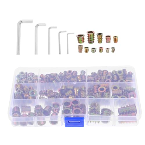 ROMISBABA 1 Set Möbel-gewindeeinsatzmuttern Für Holz-einschraubverbinder, Befestigungselemente Für Die Installation Von Betten, Sofas, Tischen Und Schränken ROMISBABA 1 Set Möbel-gewindeeinsatzmuttern Für Holz-einschraubverbinder, Befestigungselemente Für Die Installation Von Betten, Sofas, Tischen Und Schränken von ROMISBABA