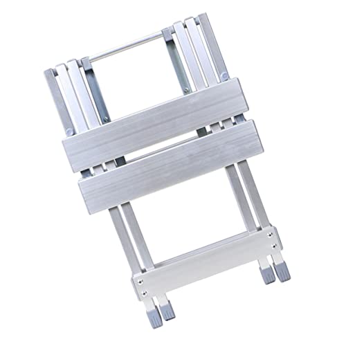 ROMISBABA 1 Stück Aluminium Campingstuhl Klappbar Leichter Outdoor Hocker Tragbar und Platzsparend für Garten Camping und Picknick für Erwachsene von ROMISBABA