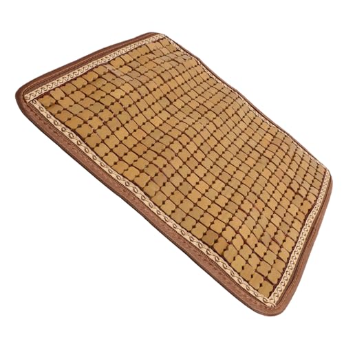 ROMISBABA 1 Stück Kühlende Bambusmatte rutschfeste Sitzauflage für Sofa Stuhl und Auto Atmungsaktiv und Leicht zu Reinigen für Sommer und Spa Zufällige Farbe Zufällige Farbe von ROMISBABA