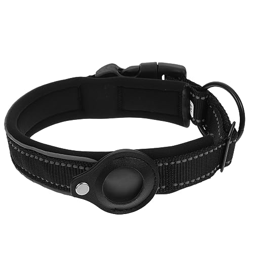 ROMISBABA 1 Stück Pet Hundekragen Protector Locator Protector Kompatibel Für (schwarz) von ROMISBABA