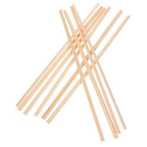 ROMISBABA 10 STK Holzleisten Fensterverkleidung DIY Holzleisten Fensterdekoration aus Hochwertigem Naturholz für Bastelprojekte Fotorequisiten von ROMISBABA