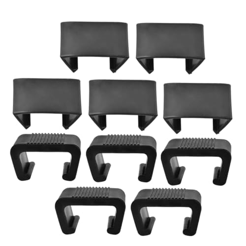 ROMISBABA 10 Stück Gartenmöbel Clips Rattan Möbelverbinder für Outdoor Sofas Installieren ohne Werkzeug Möbelklemmen für Gartensofas und Stühle Wetterbeständige Befestigungselemente von ROMISBABA