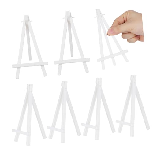 ROMISBABA 10 Stück Kleine Kunststoff Staffelei Ständer Leichter Tischaufsteller für Kunstwerke Kompakt und Stabil als Displayhalter für Zuhause Laden Supermarkt und Ausstellung ROMISBABA 10 Stück Kleine Kunststoff Staffelei Ständer Leichter Tischaufsteller für Kunstwerke Kompakt und Stabil als Displayhalter für Zuhause Laden Supermarkt und Ausstellung von ROMISBABA