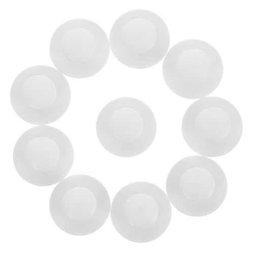 ROMISBABA 10 Stück Runde Selbstklebende Schranktürgriffe Weiße Möbelknöpfe für Fenster für Küchen und Wandschränke Wetterbeständig Minimalistisch und Funktional ROMISBABA 10 Stück Runde Selbstklebende Schranktürgriffe Weiße Möbelknöpfe für Fenster für Küchen und Wandschränke Wetterbeständig Minimalistisch und Funktional von ROMISBABA