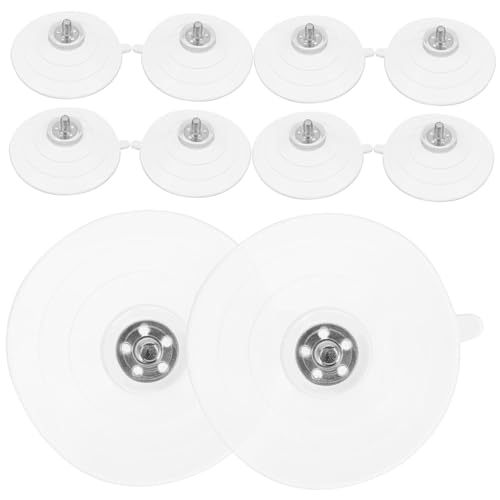 ROMISBABA 10 Stück Starke Saugnäpfe mit Schraubgewinde Transparente PVC Saugnäpfe für Glas und Möbel Schwere Halterungen Installieren Langlebiger Halt für Fenster und Glatte Flächen ROMISBABA 10 Stück Starke Saugnäpfe mit Schraubgewinde Transparente PVC Saugnäpfe für Glas und Möbel Schwere Halterungen Installieren Langlebiger Halt für Fenster und Glatte Flächen von ROMISBABA