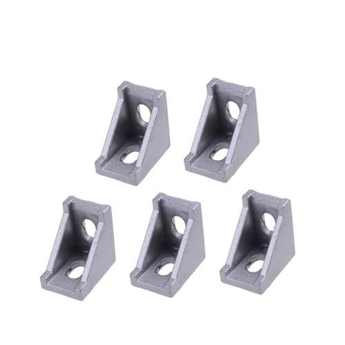 ROMISBABA 10 Stück Teiliges Aluminium Eckwinkel Heavy Duty Stabile Aluminiumlegierung Kompatibel Slot Aluminiumprofilen für Cnc und Robotik ROMISBABA 10 Stück Teiliges Aluminium Eckwinkel Heavy Duty Stabile Aluminiumlegierung Kompatibel Slot Aluminiumprofilen für Cnc und Robotik von ROMISBABA
