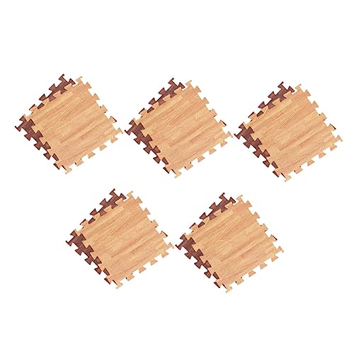 ROMISBABA 10 Stück Teiliges Eva puzzlematten mit Holzoptik rutschfeste Strapazierfähige Schaumstoff Bodenfliesen für Wohnzimmer Fitness Kinderspielbereich Individuell Zusammensetzbar ROMISBABA 10 Stück Teiliges Eva puzzlematten mit Holzoptik rutschfeste Strapazierfähige Schaumstoff Bodenfliesen für Wohnzimmer Fitness Kinderspielbereich Individuell Zusammensetzbar von ROMISBABA