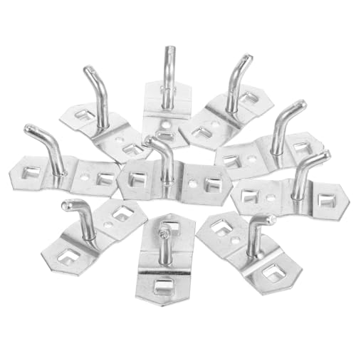 ROMISBABA 10 Stück Teiliges Metall pegboard haken Robuste Aufhänger für Werkstatt Küche und Haushalt Vielseitige Lochwand halter für Schlüssel Werkzeuge Küchenutensilien Langlebiger ROMISBABA 10 Stück Teiliges Metall pegboard haken Robuste Aufhänger für Werkstatt Küche und Haushalt Vielseitige Lochwand halter für Schlüssel Werkzeuge Küchenutensilien Langlebiger von ROMISBABA