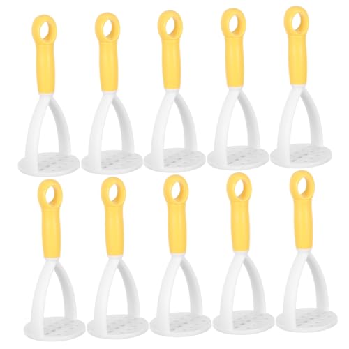 ROMISBABA 10 Stück Teiliges Mini Kartoffelstampfer Handheld Gemüse Obststampfer Ergonomisch Leicht Robustes Küchenwerkzeug Für Süßkartoffeln Babybrei Und Schnelles Pürieren ROMISBABA 10 Stück Teiliges Mini Kartoffelstampfer Handheld Gemüse Obststampfer Ergonomisch Leicht Robustes Küchenwerkzeug Für Süßkartoffeln Babybrei Und Schnelles Pürieren von ROMISBABA