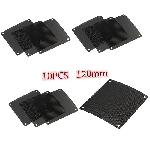 ROMISBABA 10 Stück Teiliges PVC Staubfilter Mesh Pc Lüfter Abdeckung Schwarz Staubdichter Lüfterfilter für Computergehäuse Schützt Pc Kühler und Elektronische Geräte ROMISBABA 10 Stück Teiliges PVC Staubfilter Mesh Pc Lüfter Abdeckung Schwarz Staubdichter Lüfterfilter für Computergehäuse Schützt Pc Kühler und Elektronische Geräte von ROMISBABA