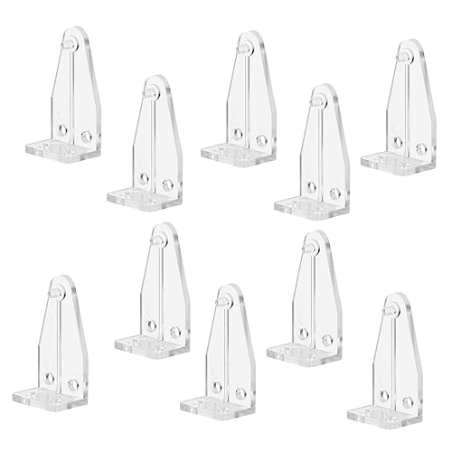 ROMISBABA 10 Stück Teiliges Transparente Kunststoff Jalousienhalterungen Langlebige Blinds Roller Brackets für Horizontale Jalousien Einfache Montage ohne Bohren Kompatibel Platzsparend ROMISBABA 10 Stück Teiliges Transparente Kunststoff Jalousienhalterungen Langlebige Blinds Roller Brackets für Horizontale Jalousien Einfache Montage ohne Bohren Kompatibel Platzsparend von ROMISBABA