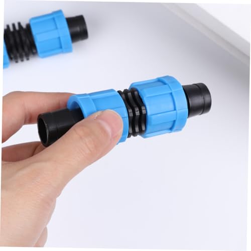 ROMISBABA 10 Stück Teiliges Tropfbewässerungssystem Verbindungselemente für Garten Langlebige Anschlussstücke für Tropfschläuche Installieren und Sicher Befestigt für Bewässerungszonen von ROMISBABA