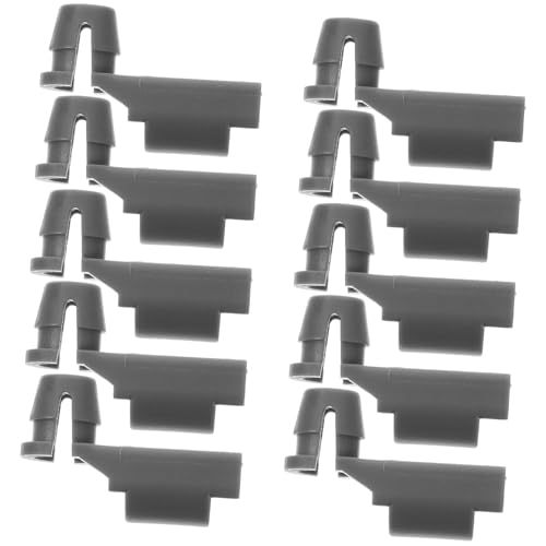 ROMISBABA 10 Stück Teiliges Türgriff Stangenhalter Clip aus Robustem PP Material Langlebiger Türverriegelungsclip Einfache Montage ohne Werkzeug Kompatibel mit Links für ROMISBABA 10 Stück Teiliges Türgriff Stangenhalter Clip aus Robustem PP Material Langlebiger Türverriegelungsclip Einfache Montage ohne Werkzeug Kompatibel mit Links für von ROMISBABA