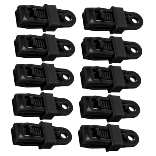 ROMISBABA 10 Stück Teiliges Zelt Clip aus Wetterfestem Kunststoff Robustes Planenbefestigungs Klemmclip mit Verstellbarem Rutschverschluss für Outdoor Camping Markisen und Zeltseilspannung ROMISBABA 10 Stück Teiliges Zelt Clip aus Wetterfestem Kunststoff Robustes Planenbefestigungs Klemmclip mit Verstellbarem Rutschverschluss für Outdoor Camping Markisen und Zeltseilspannung von ROMISBABA