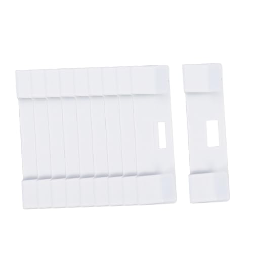 ROMISBABA 10 Stück Vertikal Jalousie Reparaturclips Weiß Metall Fensterläden Ersatzhalter Clips für Vorhänge Schnelle Montage ohne Werkzeug Passend für Metalllamellen ROMISBABA 10 Stück Vertikal Jalousie Reparaturclips Weiß Metall Fensterläden Ersatzhalter Clips für Vorhänge Schnelle Montage ohne Werkzeug Passend für Metalllamellen von ROMISBABA