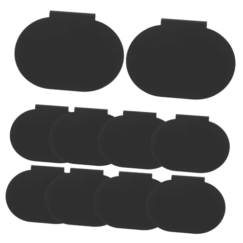 ROMISBABA 10 Stück Wiederbeschreibbare Schwarze Label Clips aus Robustem Vielseitige Preisschildhalter für Regale Einfach Anzubringen für Werbung und Lagerbehälter Abwischbar und Langlebig ROMISBABA 10 Stück Wiederbeschreibbare Schwarze Label Clips aus Robustem Vielseitige Preisschildhalter für Regale Einfach Anzubringen für Werbung und Lagerbehälter Abwischbar und Langlebig von ROMISBABA