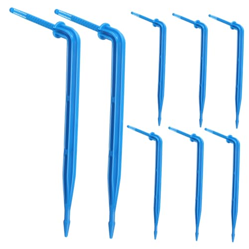 ROMISBABA 100 Stück Bewässerungswerkzeuge Tropfbewässerungsköpfe Automatisch Emitter Tropfen Garten Bausatz Tropfbewässerungsspitzen Tropfer Selbstbewässerung Einsatz Wurzel Blau ROMISBABA 100 Stück Bewässerungswerkzeuge Tropfbewässerungsköpfe Automatisch Emitter Tropfen Garten Bausatz Tropfbewässerungsspitzen Tropfer Selbstbewässerung Einsatz Wurzel Blau von ROMISBABA