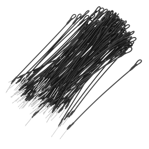 ROMISBABA 100 Stück Schwarze Diebstahlsicherung Stahlseil Tag Cord Strings für Kleidung Supermarkt Etikettenbefestigung Robuste Wiederverwendbare Schutzkordeln für Einzelhandel ROMISBABA 100 Stück Schwarze Diebstahlsicherung Stahlseil Tag Cord Strings für Kleidung Supermarkt Etikettenbefestigung Robuste Wiederverwendbare Schutzkordeln für Einzelhandel von ROMISBABA