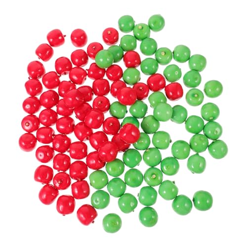 ROMISBABA 100 Stück Teiliges Miniatur Schaumstoff Apfel Realistische Rote und Grüne Fruchtmodelle Dekorative Mini Ornamente für DIY Bastelprojekte Tisch Wohnraumdekoration ROMISBABA 100 Stück Teiliges Miniatur Schaumstoff Apfel Realistische Rote und Grüne Fruchtmodelle Dekorative Mini Ornamente für DIY Bastelprojekte Tisch Wohnraumdekoration von ROMISBABA