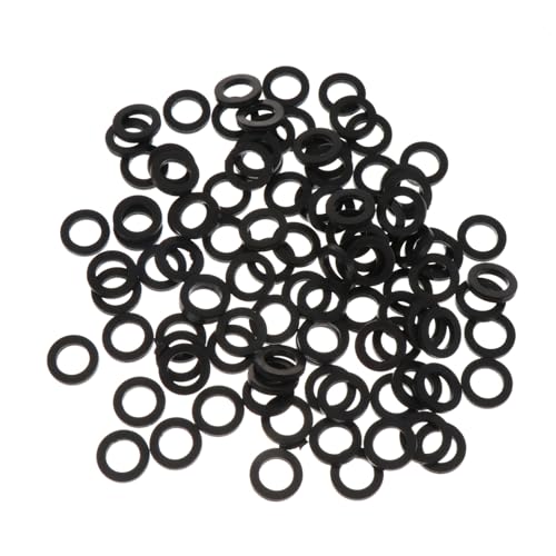 ROMISBABA 100 Stück Teiliges Nbr Dichtungsring Gummi Flachdichtung für Wasserhahn Propananschluss Sanitärabdichtung UV Beständig Flexibel Einfach zu Montieren Geeignet für Schlauch und ROMISBABA 100 Stück Teiliges Nbr Dichtungsring Gummi Flachdichtung für Wasserhahn Propananschluss Sanitärabdichtung UV Beständig Flexibel Einfach zu Montieren Geeignet für Schlauch und von ROMISBABA