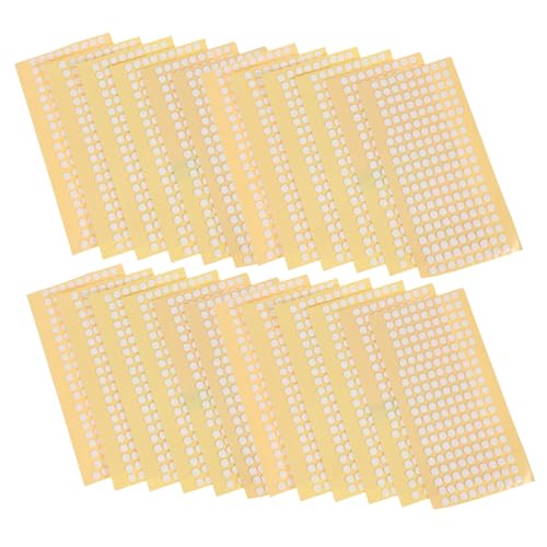 ROMISBABA 1000 Stück Doppelseitige Klebepunkte Ablösbar Transparente Selbstklebende Punkte Vielseitig für Foto Wandsticker Papier Sicher für Wände Praktisch von ROMISBABA