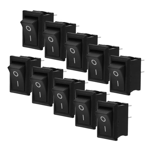 ROMISBABA 10St Bootstypschalter switch get fit kippschalter toggle Nebel automatisches Vakuum Schalttafel für Boote W-lan Grad Mini-Wippschalter Ersatzschalter Knopfschalter Black ROMISBABA 10St Bootstypschalter switch get fit kippschalter toggle Nebel automatisches Vakuum Schalttafel für Boote W-lan Grad Mini-Wippschalter Ersatzschalter Knopfschalter Black von ROMISBABA
