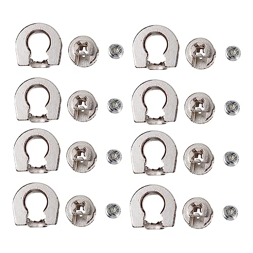 ROMISBABA 10Stücke Exzentrische Möbelverbinder Robuste Anschlüsse für Schränke Stabiler Stretch zur Möbelreparatur für DIY Projekte ROMISBABA 10Stücke Exzentrische Möbelverbinder Robuste Anschlüsse für Schränke Stabiler Stretch zur Möbelreparatur für DIY Projekte von ROMISBABA