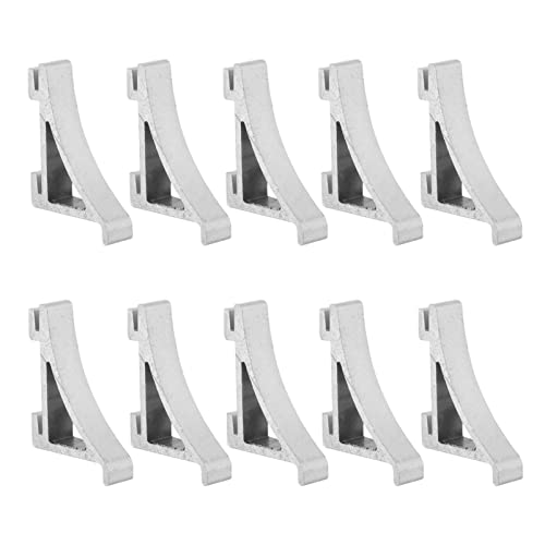 ROMISBABA 10Stücke Kühlschrank Clips Gefrierschrank Regal Stützclips mit Dovetail Design für Stabile Regalhaltungen Einfache Installation Nutzung ROMISBABA 10Stücke Kühlschrank Clips Gefrierschrank Regal Stützclips mit Dovetail Design für Stabile Regalhaltungen Einfache Installation Nutzung von ROMISBABA