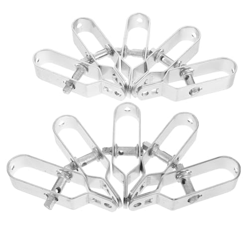 ROMISBABA 10Stücke Stahldrahtseilspanner Robuste Drahtspanner für Einfache Installation für Gewächshäuser Hühnerkäfige Kaninchenhäuser Langlebig Rostfrei ROMISBABA 10Stücke Stahldrahtseilspanner Robuste Drahtspanner für Einfache Installation für Gewächshäuser Hühnerkäfige Kaninchenhäuser Langlebig Rostfrei von ROMISBABA