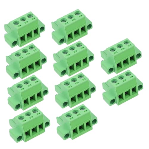 ROMISBABA 10pcs Pcb Block Kit Schraubanschlussanschluss Kit Pcb - -sortiment -klanganschlussblock Für Effiziente Schaltungsbaugruppe ROMISBABA 10pcs Pcb Block Kit Schraubanschlussanschluss Kit Pcb - -sortiment -klanganschlussblock Für Effiziente Schaltungsbaugruppe von ROMISBABA