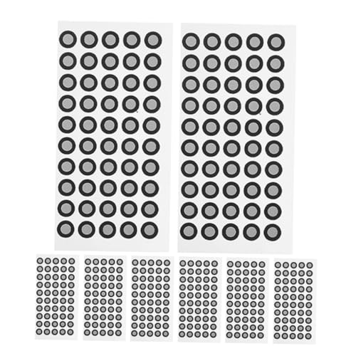 ROMISBABA 1100 Stück Teiliges Reflektierende Marker Punkte Wiederverwendbare Positionierungsaufkleber Hohe Genauigkeit Schnelle Erkennung Für Industrie Bauwesen Und Präzisionsscanner von ROMISBABA