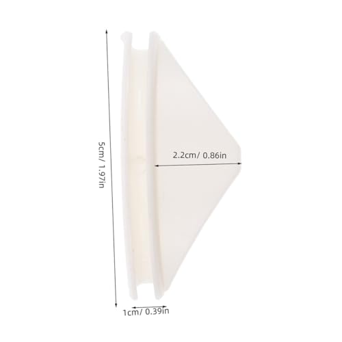 ROMISBABA 12 Stück Kunststoff Coil Pusher Verlängerungen für Automatische Snackautomaten Ersatzteile Langlebige Kunststoff-federadapter für Effizientes Produktausgabe-upgrade von ROMISBABA