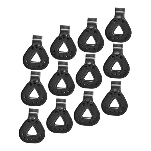 ROMISBABA 12 Stück Schattiernetz Clips Kunststoff Gartenclips für Sonnenschutz Wiederverwendbare Halterungen für Gewächshäuser und Gemüsebeete Leicht und Praktisch von ROMISBABA