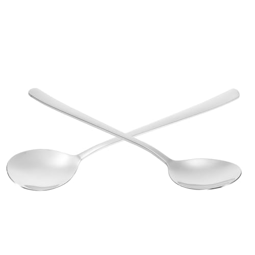 ROMISBABA 12 Stück Teiliges Edelstahl Salatlöffel Flachboden Dinnerlöffel mit Leicht Gebogenem Griff Glänzend Poliert Geeignet für Zuhause Restaurant Bar und Dessert Spülmaschinenfest ROMISBABA 12 Stück Teiliges Edelstahl Salatlöffel Flachboden Dinnerlöffel mit Leicht Gebogenem Griff Glänzend Poliert Geeignet für Zuhause Restaurant Bar und Dessert Spülmaschinenfest von ROMISBABA