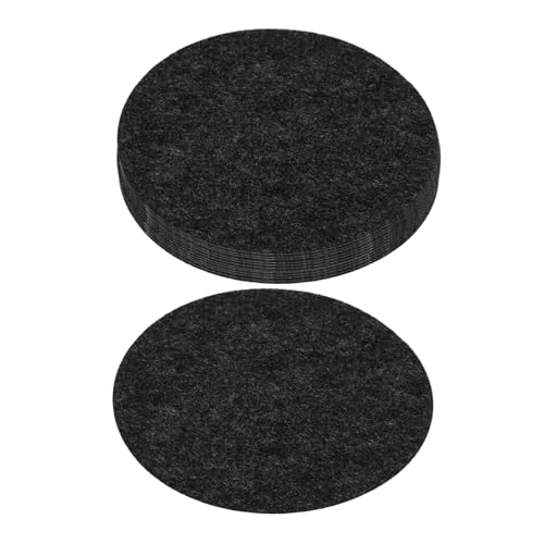 ROMISBABA 12 Stück Teiliges Filzschutz Topf und Pfannenschutz mit Filztrennern Stapelbare Untersetzer für Pfannen und Geschirr Hitzebeständige Filzunterlagen für Kochgeschirr und Porzellan von ROMISBABA