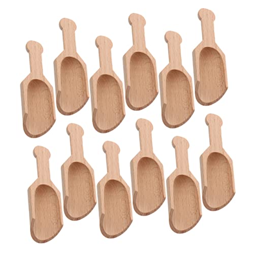 ROMISBABA 12 Stück Teiliges Mini Holzlöffel aus Buchenholz Glatte Oberfläche Vielseitig als Tee und Gewürzlöffel zum Dosieren von Salz Kaffee Mehl für Küche und Haushalt ROMISBABA 12 Stück Teiliges Mini Holzlöffel aus Buchenholz Glatte Oberfläche Vielseitig als Tee und Gewürzlöffel zum Dosieren von Salz Kaffee Mehl für Küche und Haushalt von ROMISBABA
