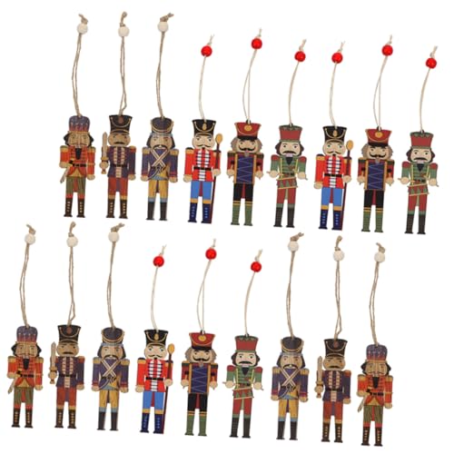 ROMISBABA 18 Stück Teiliges Holz Bunte Weihnachtsbaum Hänger mit Detailreicher Verarbeitung Festlicher Christbaumschmuck Handliche Outdoor Deko für Weihnachtsfest und Home Dekoration ROMISBABA 18 Stück Teiliges Holz Bunte Weihnachtsbaum Hänger mit Detailreicher Verarbeitung Festlicher Christbaumschmuck Handliche Outdoor Deko für Weihnachtsfest und Home Dekoration von ROMISBABA