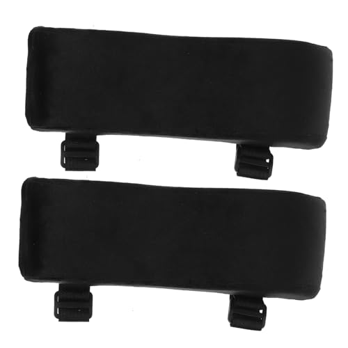 ROMISBABA 1paar Gaming Stuhl Armlehnen Polster Ergonomische Armauflage Memory-Schaum Für Büro Und Gaming-stühle Unterstützt Ellbogen Und Entlastet Stress von ROMISBABA