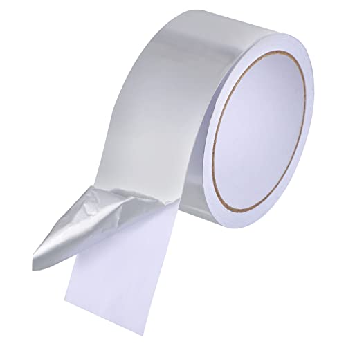 ROMISBABA 1Rolle Aluminiumfolie Klebeband Selbstklebendes Silberband für Isolierung Hitzebeständig zum Abdichten von Rohren Reparieren von Küchenöfen ROMISBABA 1Rolle Aluminiumfolie Klebeband Selbstklebendes Silberband für Isolierung Hitzebeständig zum Abdichten von Rohren Reparieren von Küchenöfen von ROMISBABA