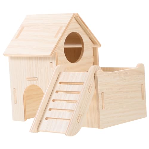 ROMISBABA 1Satz Holz Hamsterversteck für Meerschweinchen Multifunktionale Geruchsfreie und Langlebige Rückzugsmöglichkeit aus Natürlichem Material für Kleine Haustiere Wie Hamster ROMISBABA 1Satz Holz Hamsterversteck für Meerschweinchen Multifunktionale Geruchsfreie und Langlebige Rückzugsmöglichkeit aus Natürlichem Material für Kleine Haustiere Wie Hamster von ROMISBABA