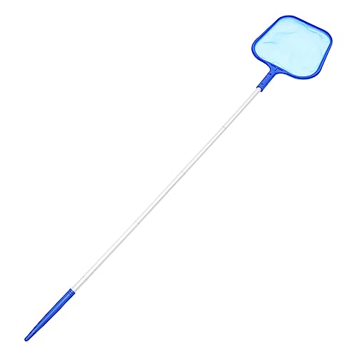 ROMISBABA 1Satz Pool Skimmer Netzset mit Teiligem Aluminiumgriff Tragbares Reinigungsnetz für Teich und Aquarien Effektive Beseitigung von Blättern und Schmutz von ROMISBABA