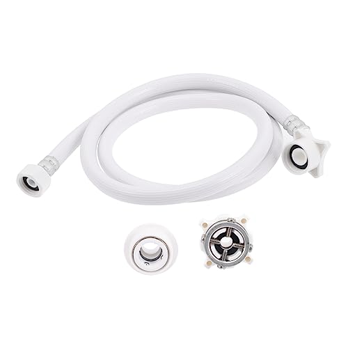 ROMISBABA 1Satz Wasserversorgungsschlauch für Waschmaschine PVC Schlauchkit mit Wasserhahnadapter Korrosionsbeständig Installieren für Haushalte ROMISBABA 1Satz Wasserversorgungsschlauch für Waschmaschine PVC Schlauchkit mit Wasserhahnadapter Korrosionsbeständig Installieren für Haushalte von ROMISBABA